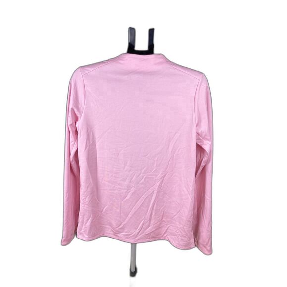 Nike Dri-FIT Pink Quarter-Zip Women’s Long Sleeve Training Top Size S - Picture 3 of 7